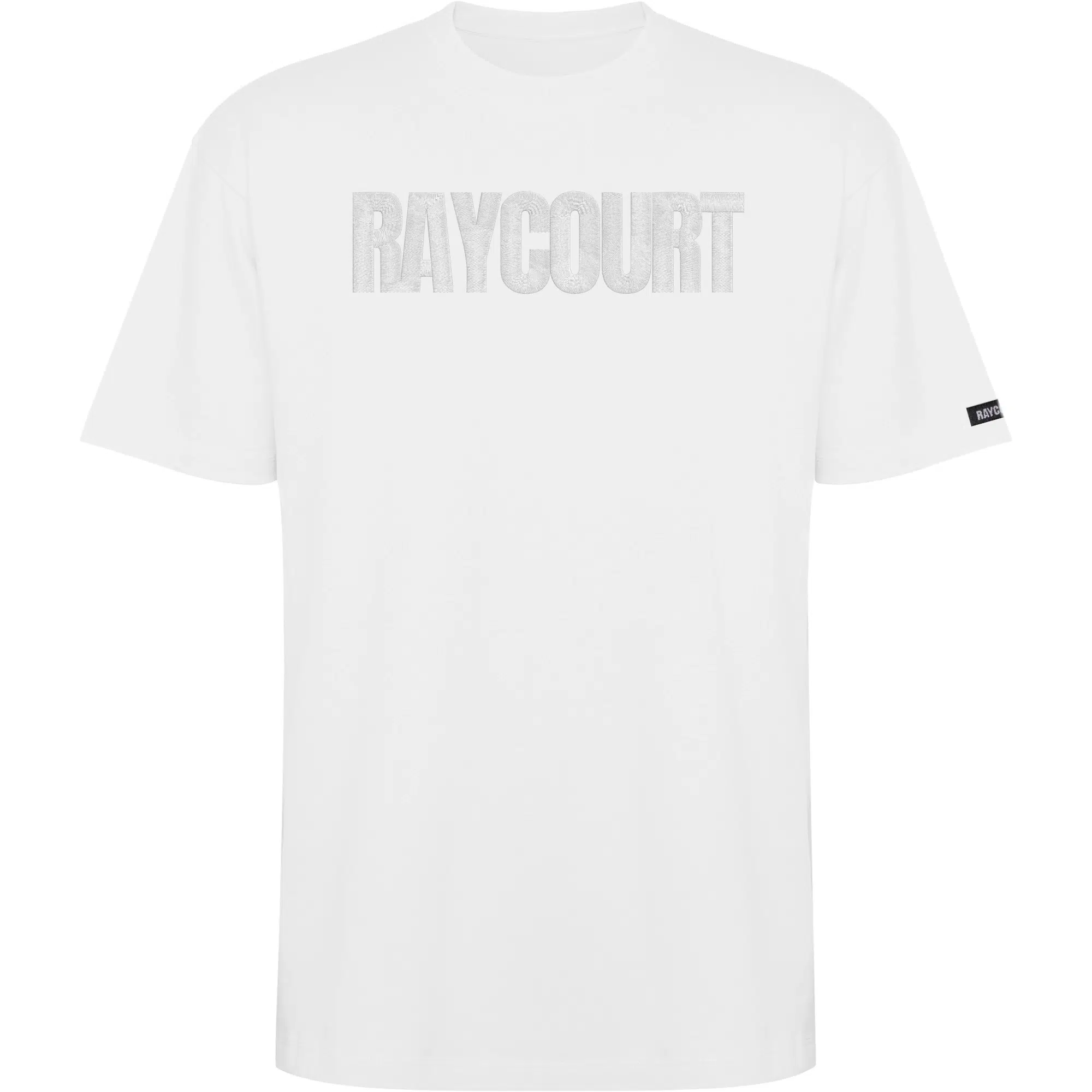RAYCOURT CORE – Camiseta Oversize con Efecto Bordado - Imagen 7