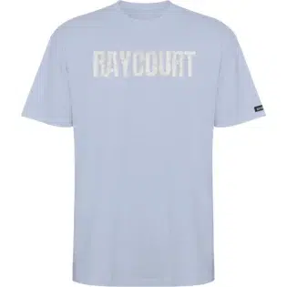 RAYCOURT CORE – Camiseta Oversize con Efecto Bordado