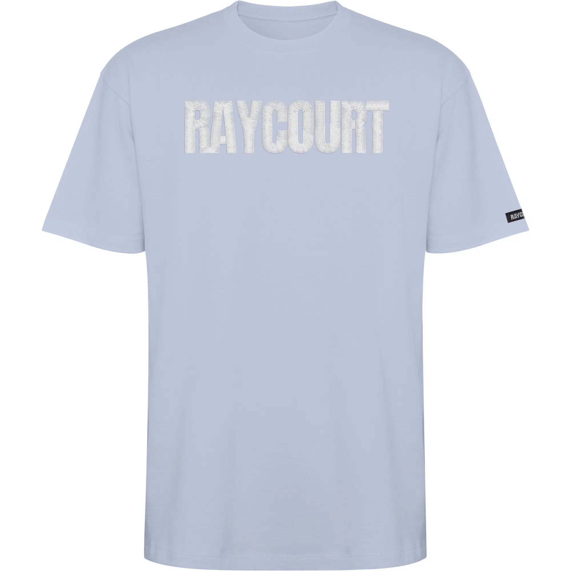 RAYCOURT CORE – Camiseta Oversize con Efecto Bordado
